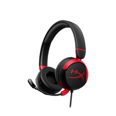 "HyperX Cloud Mini Wired Headphones - Sleek Black Design for Ultimate Comfort and Sound Quality"